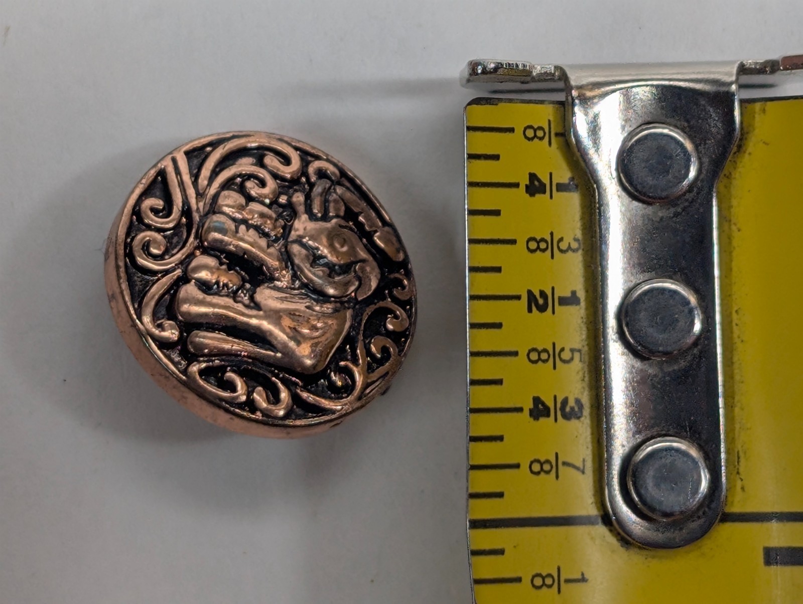 20 mm Fun Copper Elephant Snap Interchangeable accessory for Oh Snap! Jewelry