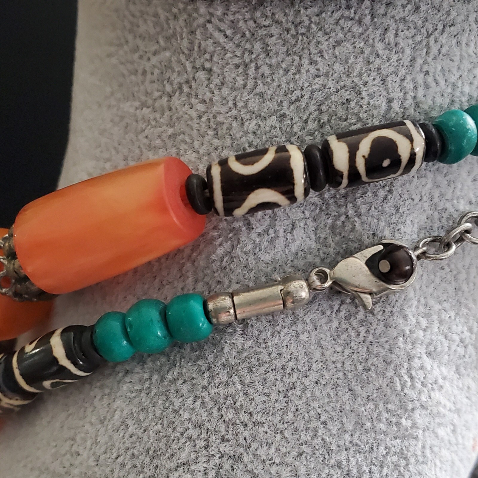 NWT Bohemian Boho Lot of 2 Necklaces 19 to 22 in. World Market Exclusive India