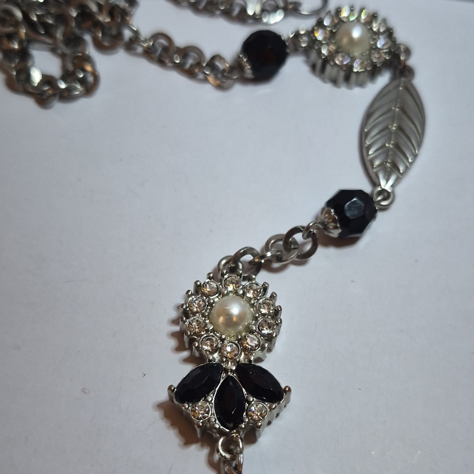 Ruby Rd Necklace Silver Tone One Size