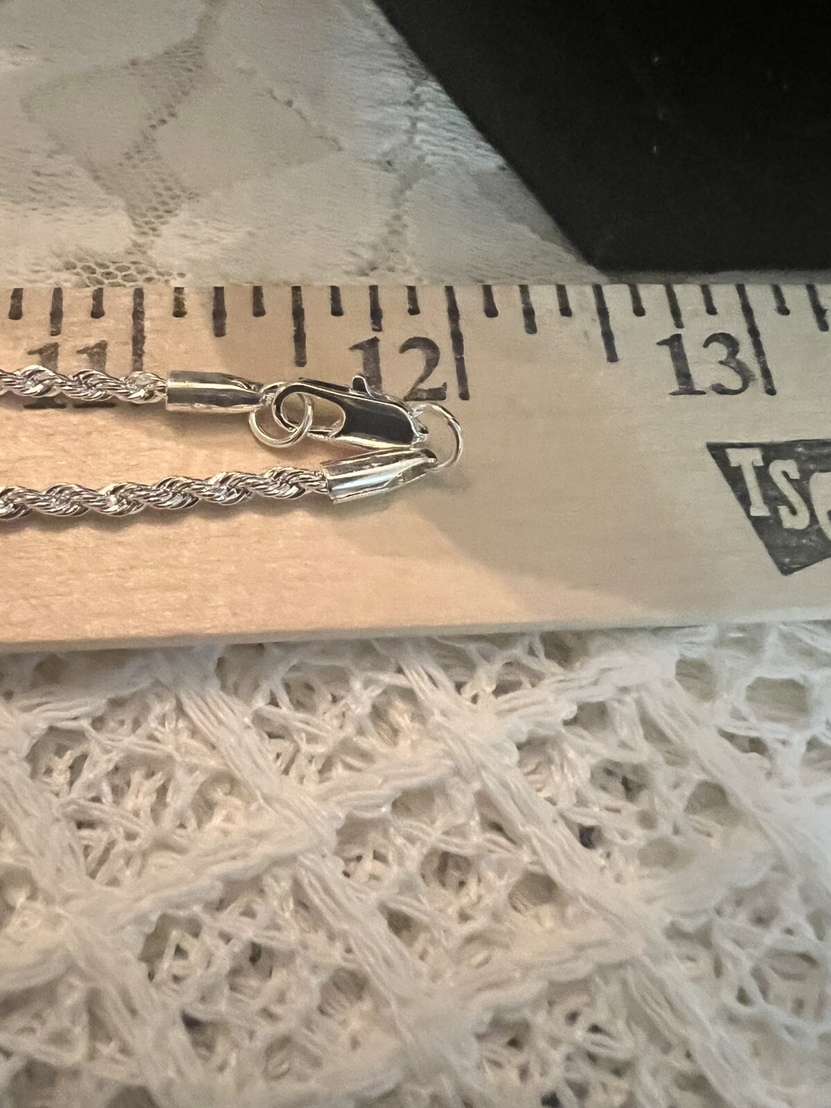 NEW 24 INCH STERLING SILVER PLATED 2 MM ROPE CHAIN NECKLACE NEW