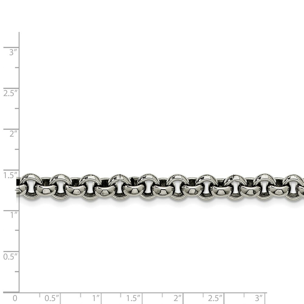Stainless Steel 8mm Rolo Chain