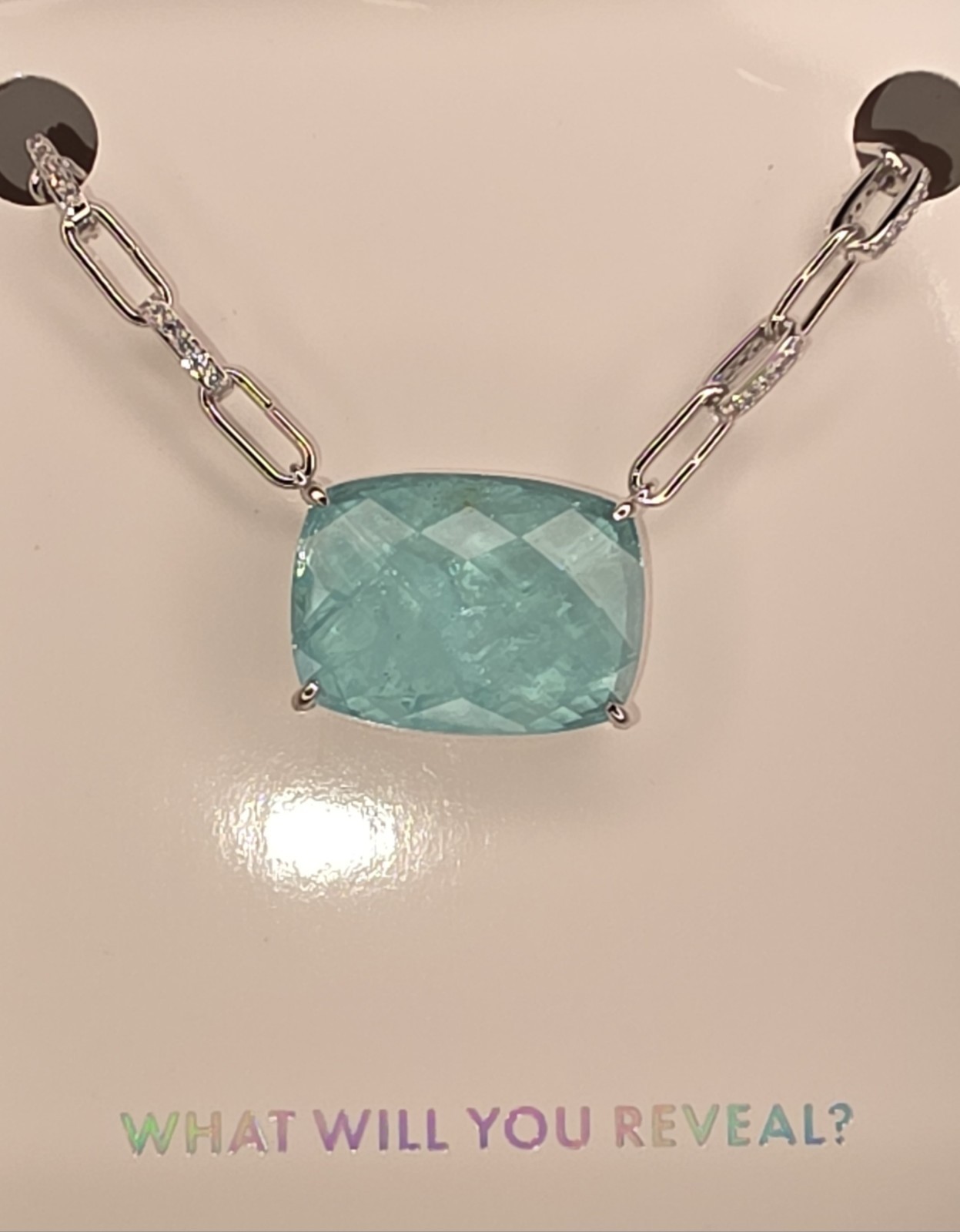 Mental Health Awareness Necklace, NK38779, Trust The Journey Within-Rhodium