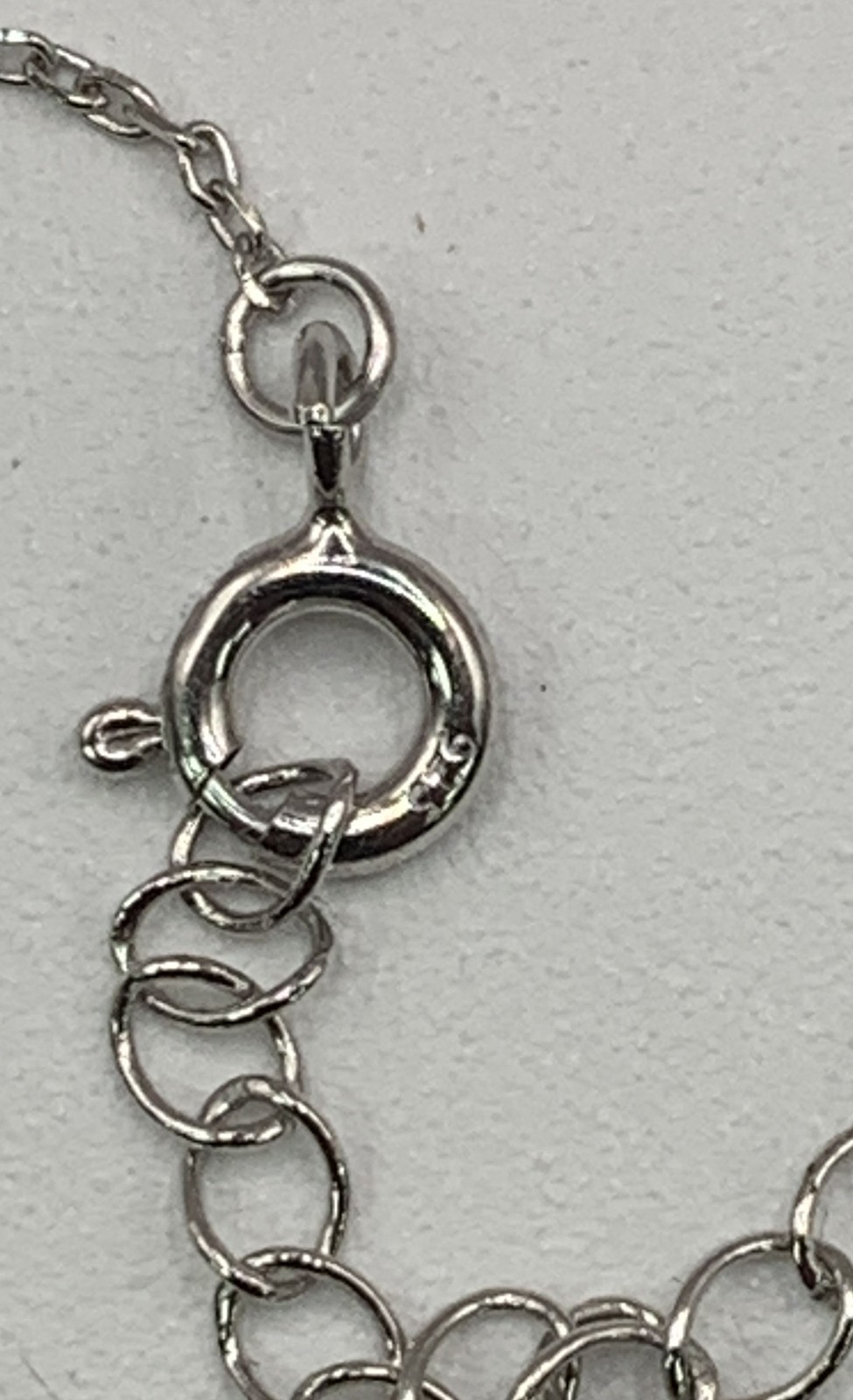 Sterling Silver 925 Cubic Zirconia CZ Heart Pendant Necklace Crown Charm 18-20″