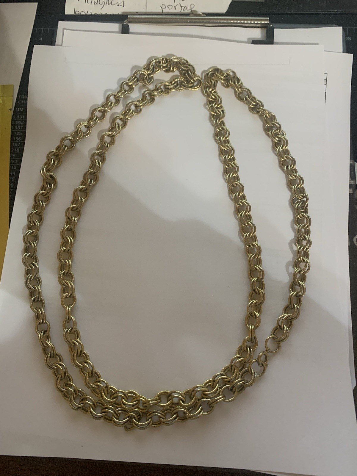 Gold plated Chain Necklace