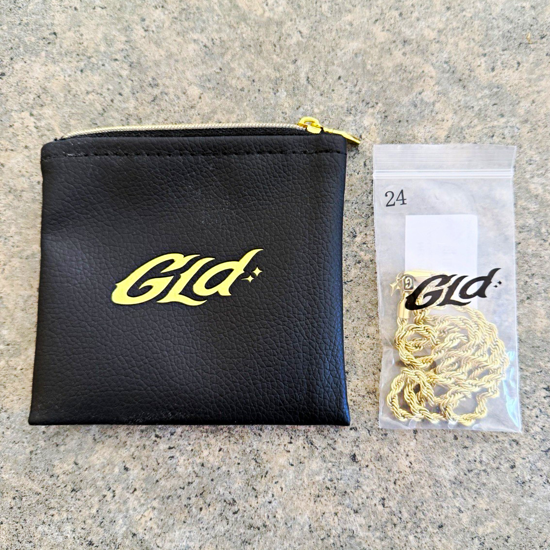GLD 4mm Rope Chain Necklace 24 in Gold Plated Gold NEC.RP040.PNYG.2400