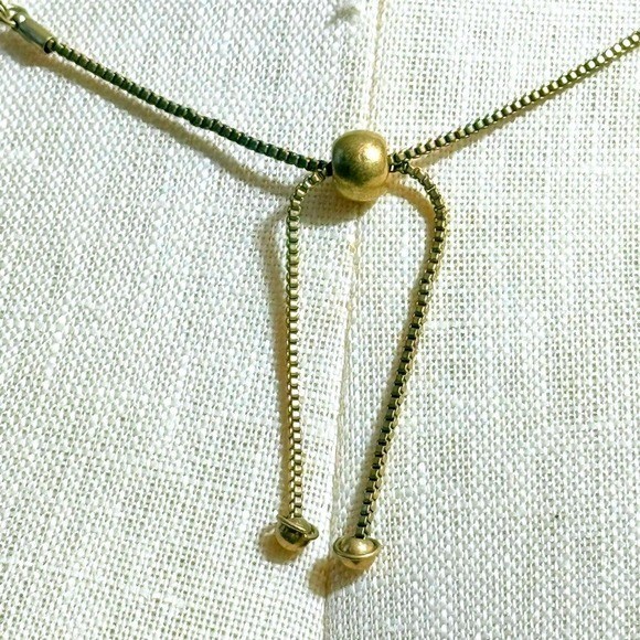Pink and Burgundy gold Beaded Necklace 28″ can be shortened to 20″
