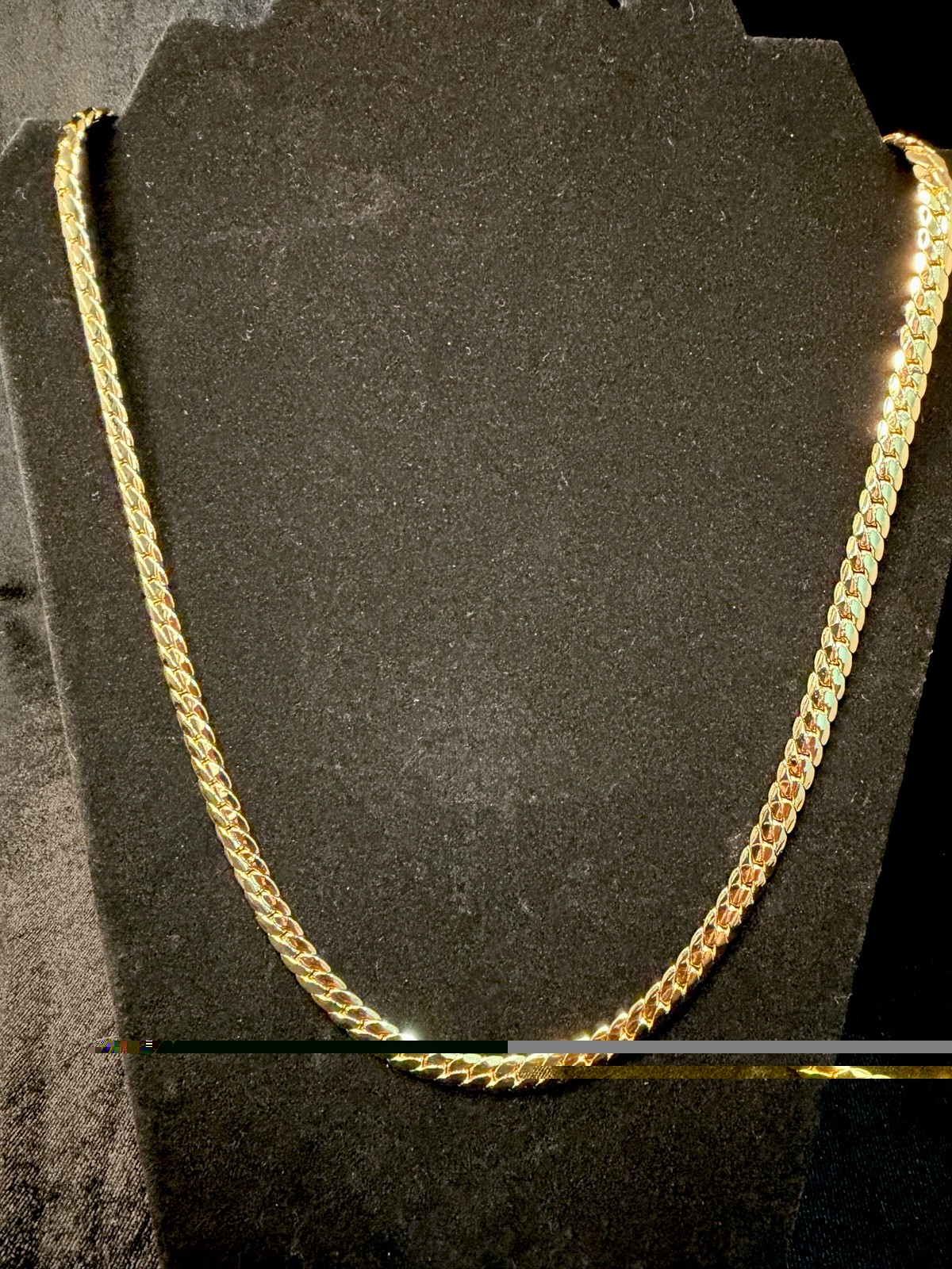 Miami Cuban 30in 6MM 14K Gold Filled Necklace W/Box Lock. BRAND NEW