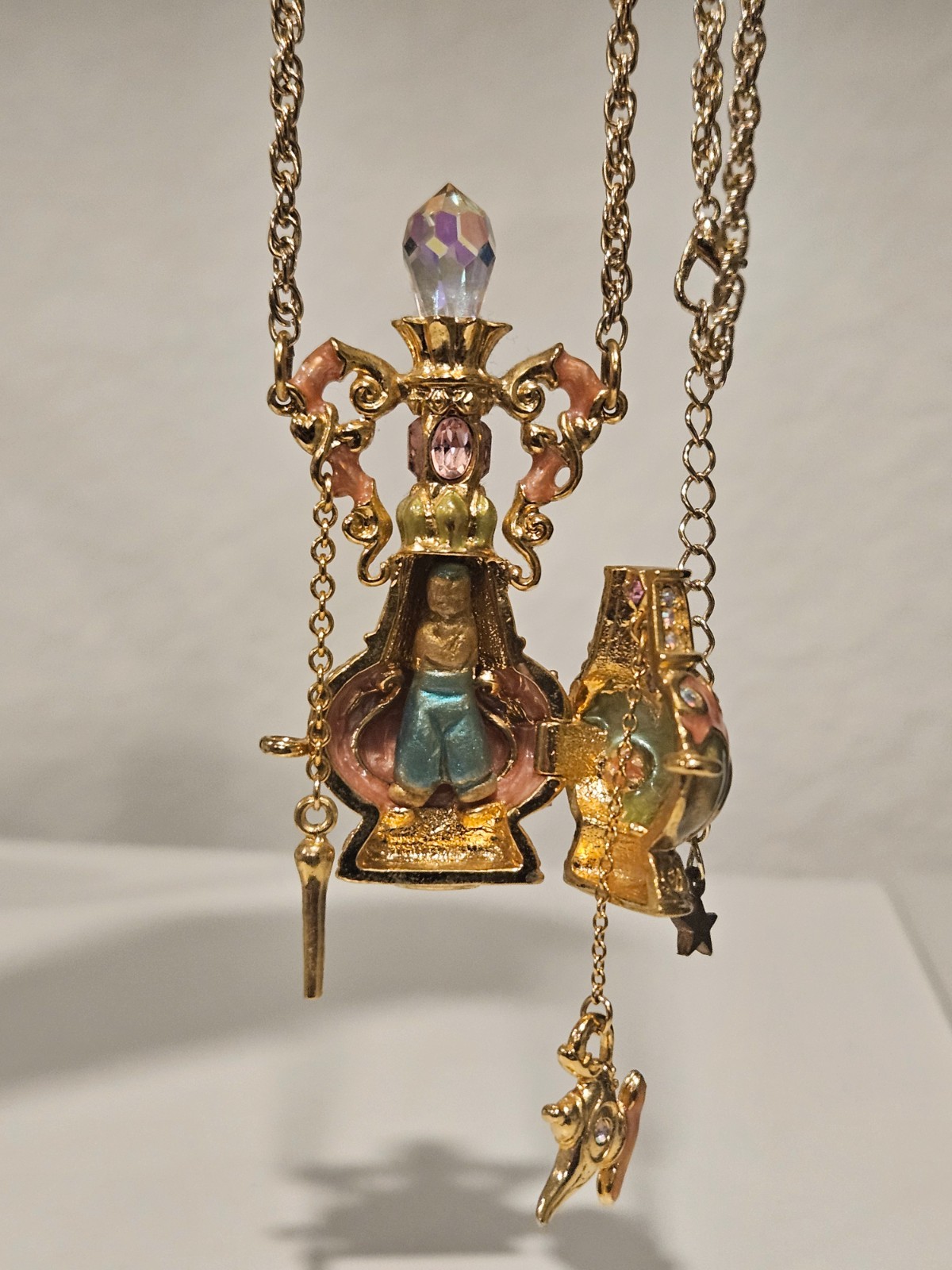 Kirks Folly Genie Bottle Necklace