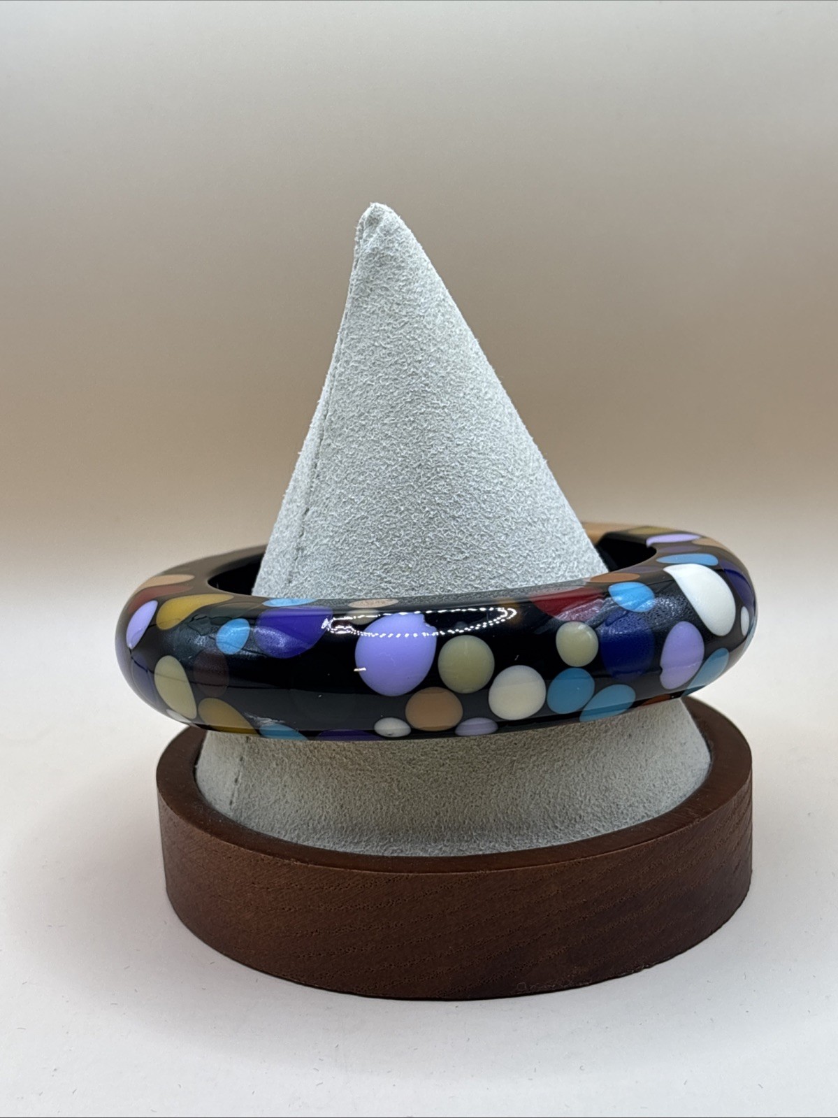 Sobral Jackie Brazil Party Mix Multi-Colour Dots Bangle Statement Piece