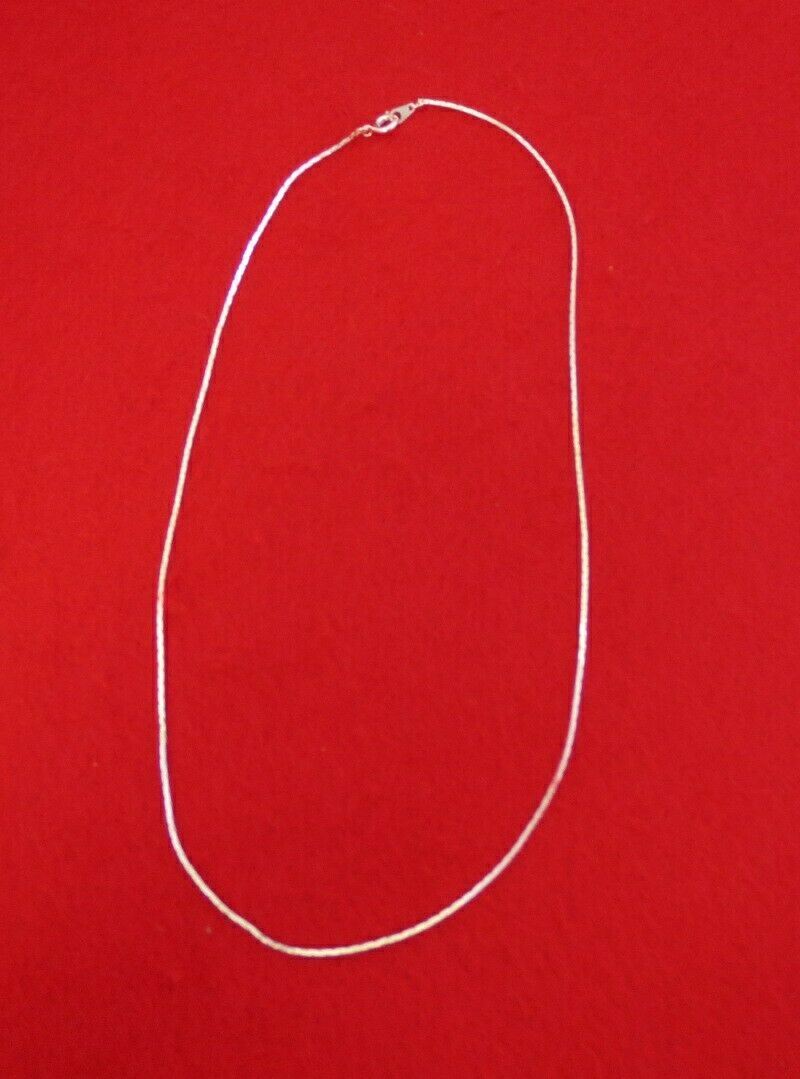 WHOLESALE LOT OF 5 STERLING SILVER EP 20 INCH COBRA NECKLACES