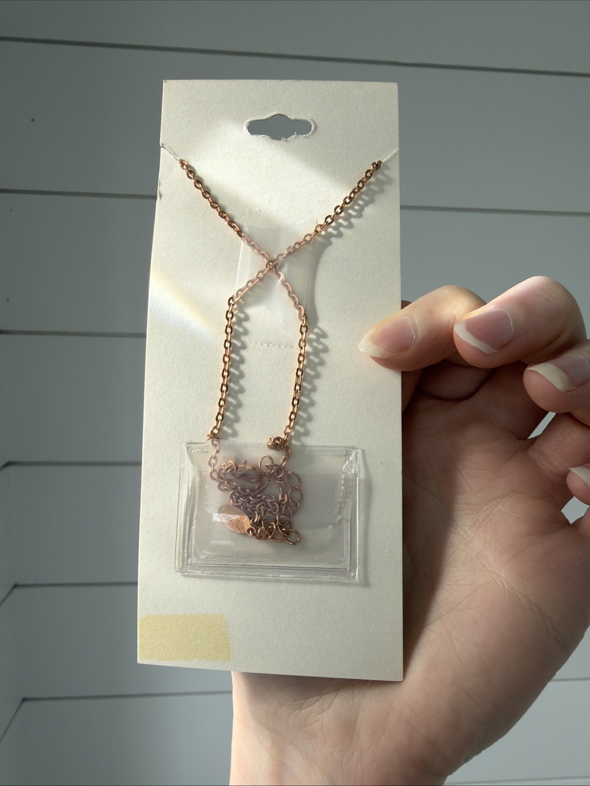 Reese and Rose Swarovski Crystal Necklace Gold Tone