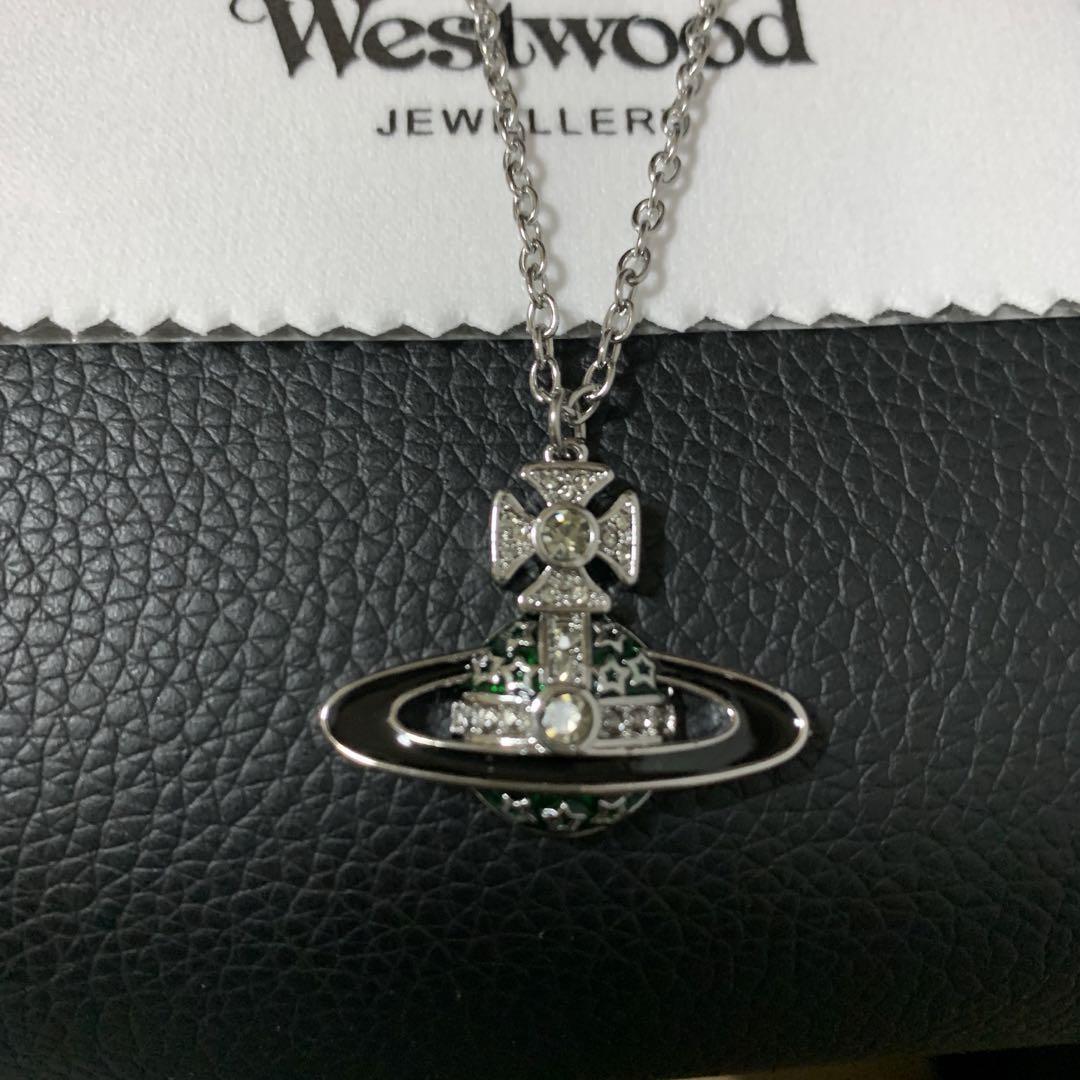Vivienne Westwood Necklace MAN ROXANNE Silver IN BOX