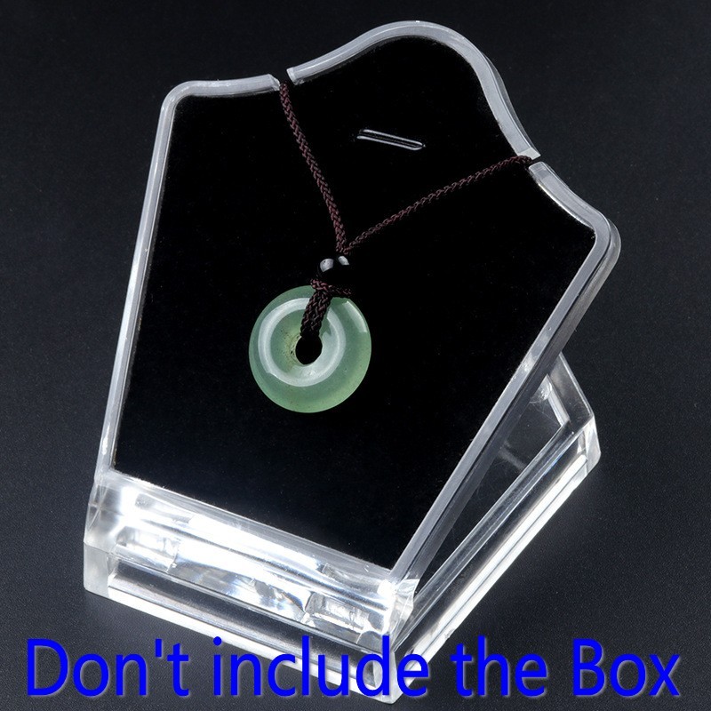 20mmNatural Stone Lucky Peace Pendant Jewelry Charm Bead Pendant Handicraft Rope