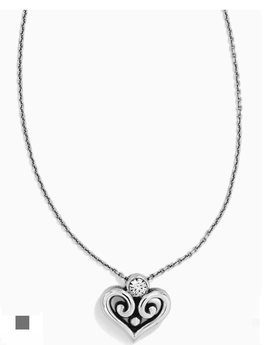 Brighton ALCAZAR HEART Necklace Small Pendant List $52 NWT Best Seller!