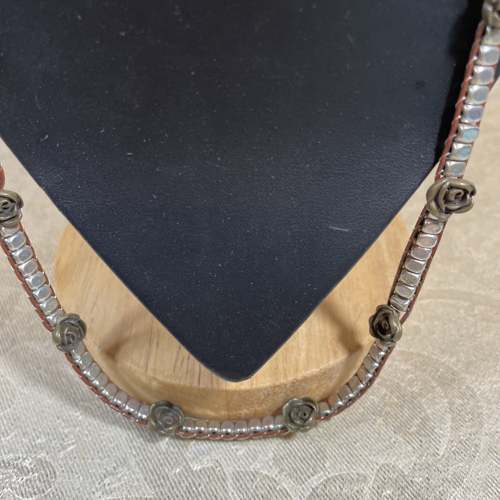 Boho Wrap Bracelet/Long Layering Necklace Combo. Excellent Condition.