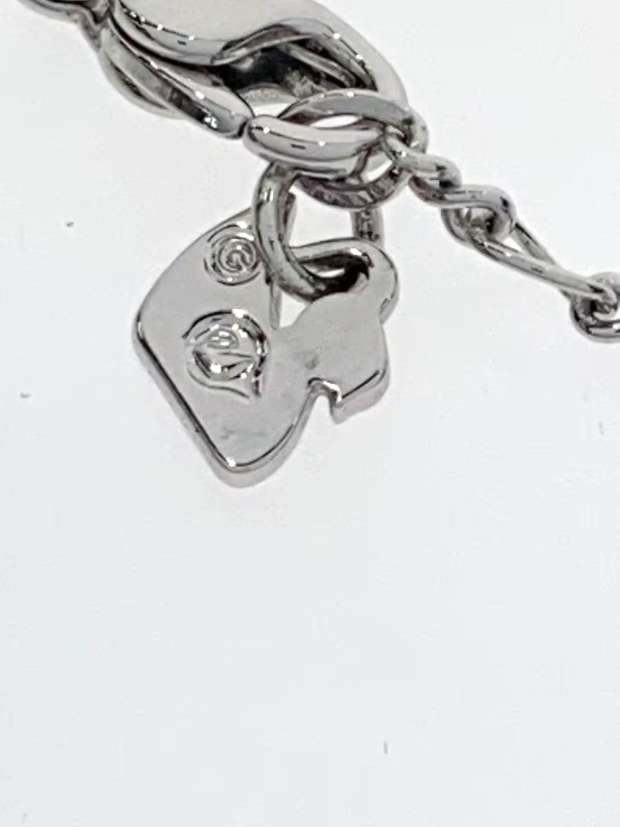 Swarovski Black Flower Crystal Pendant Necklace Silver tone woman 46cm / 18.1in