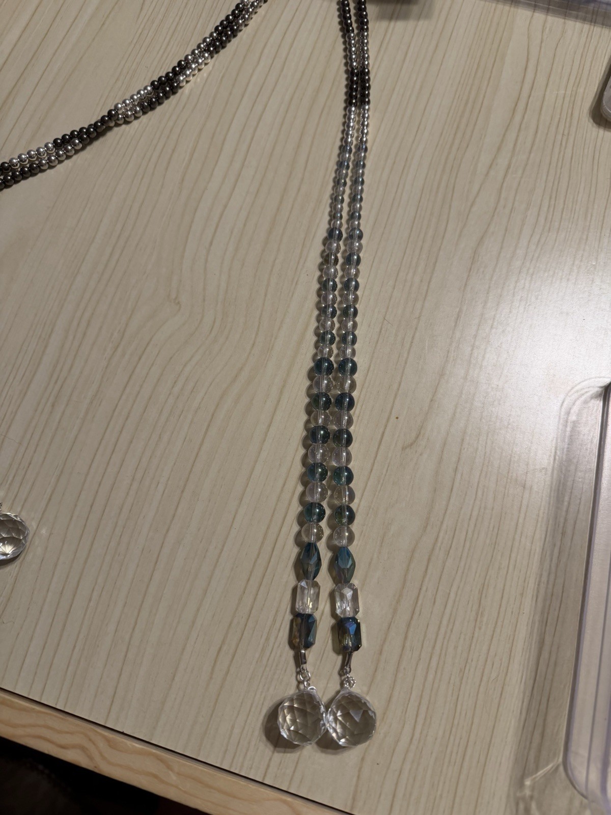Beaded Necklace Tie