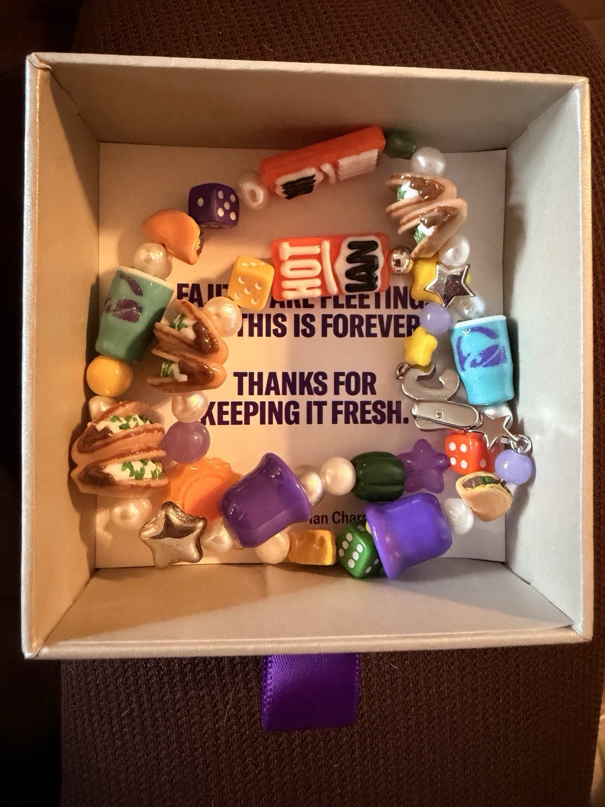 Taco Bell x Ian Charms Fajitas Charm Necklace Rare 1/300 – Tuesday Drop