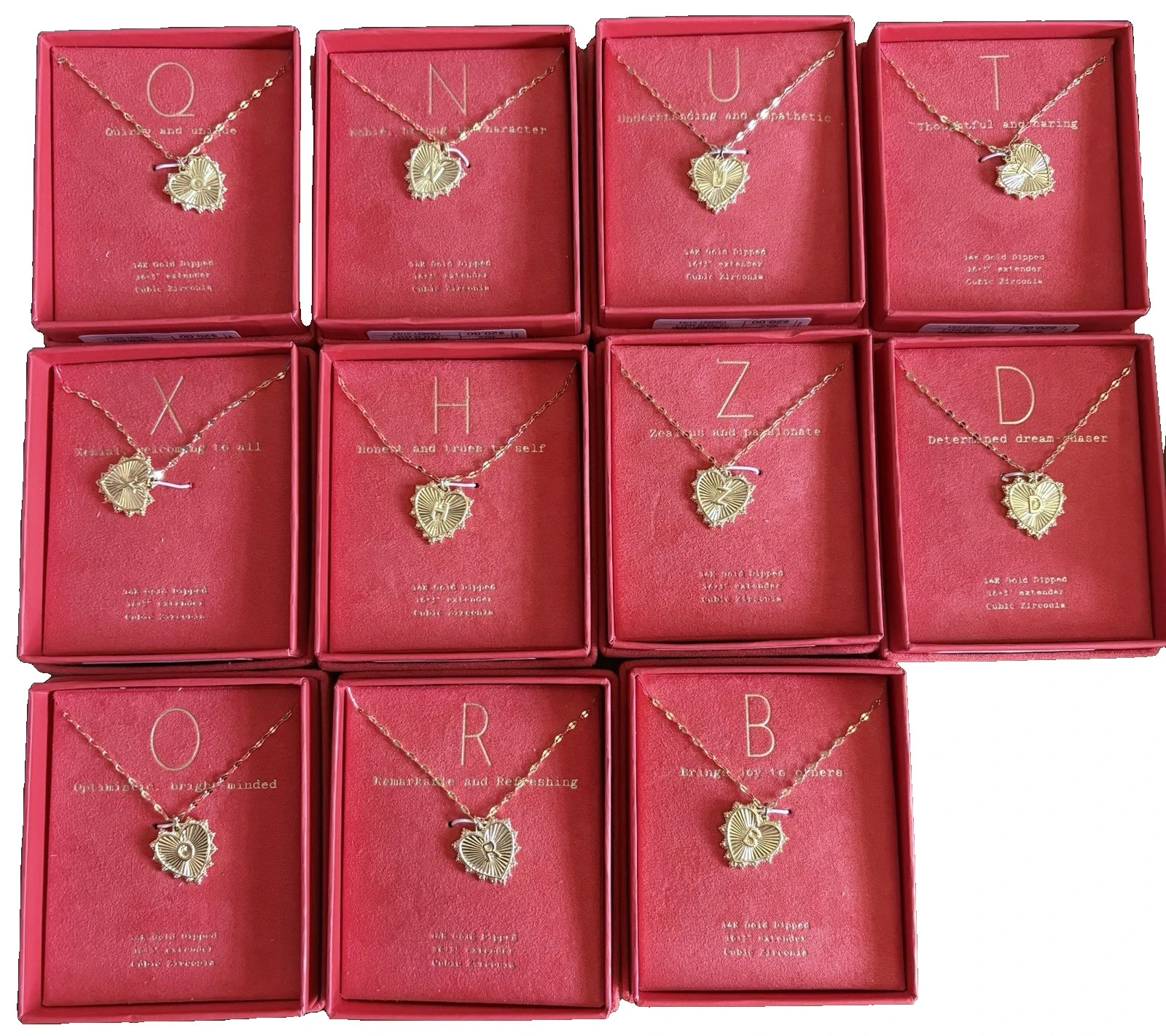 14k gold dipped necklace (You choose your initial)