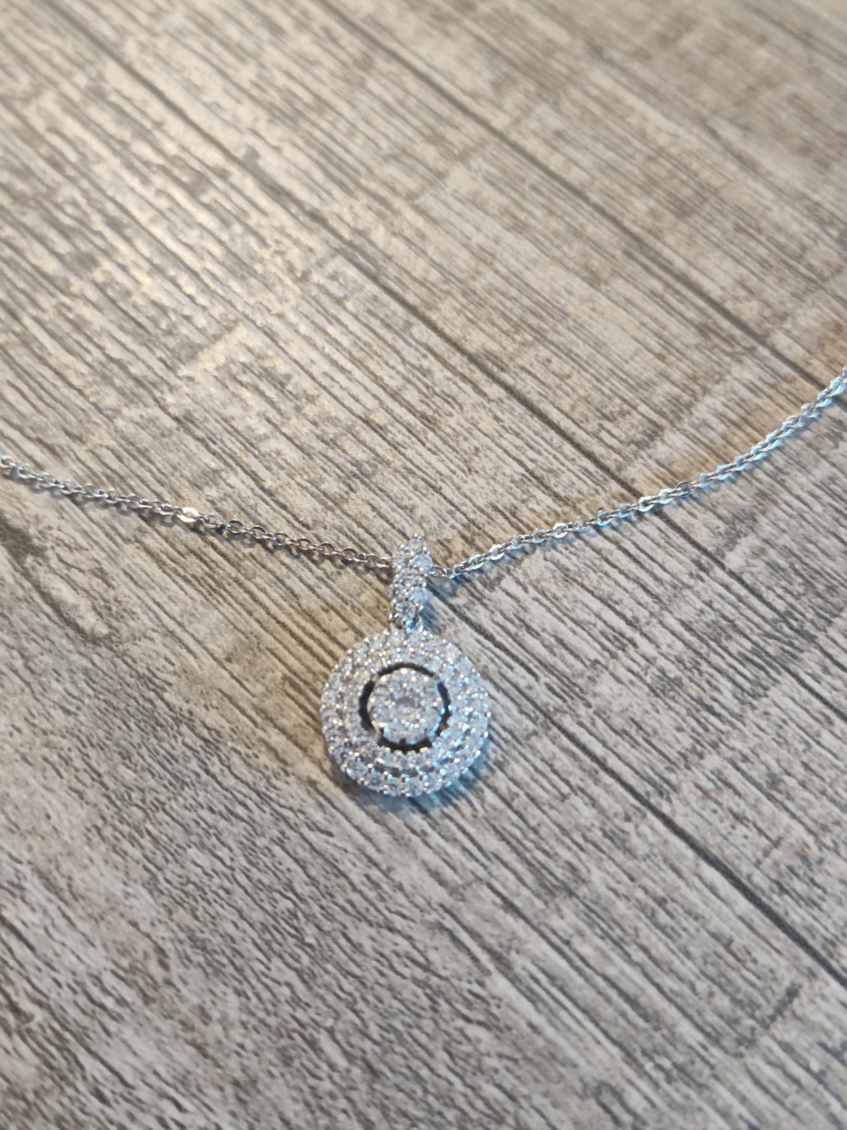 Beautiful Necklace with It’s Pendant With CZ Diamond