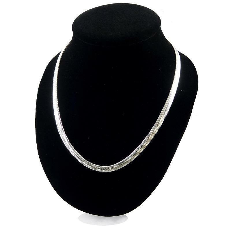 925 Sterling Silver Snake Chain Necklace Men Women Jewelry 17 -24 inch Gift USA