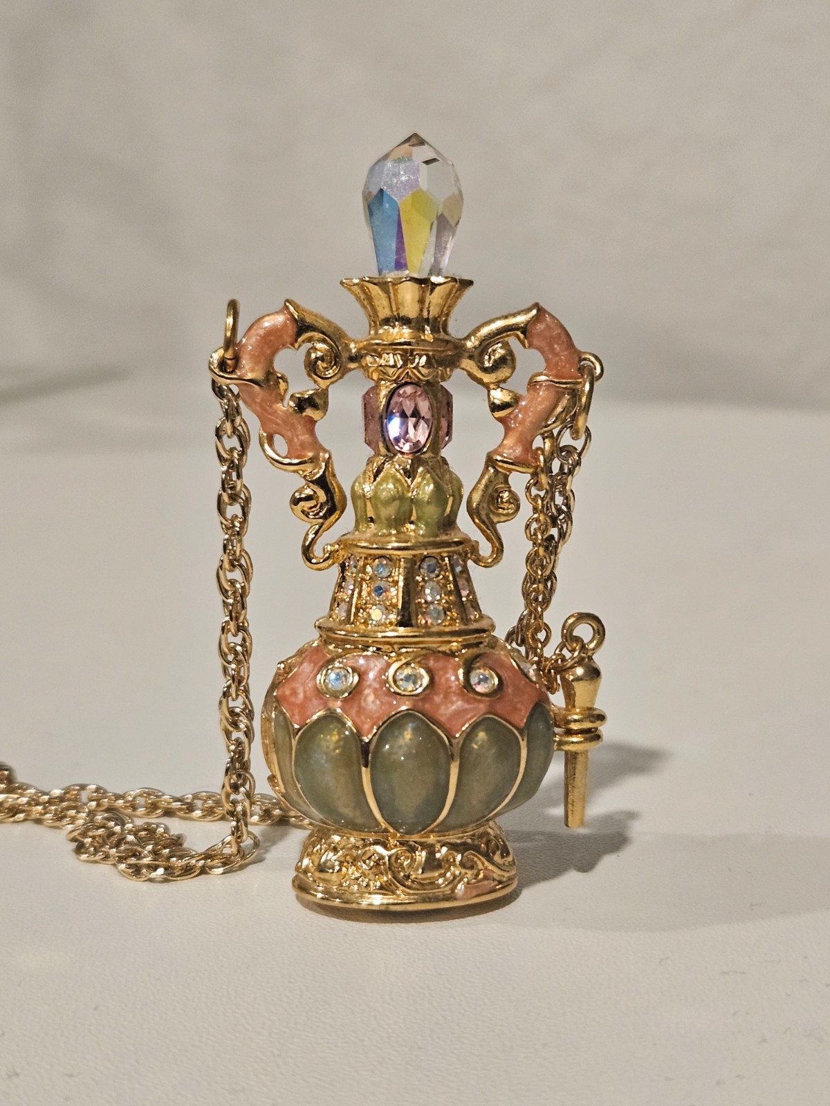Kirks Folly Genie Bottle Necklace
