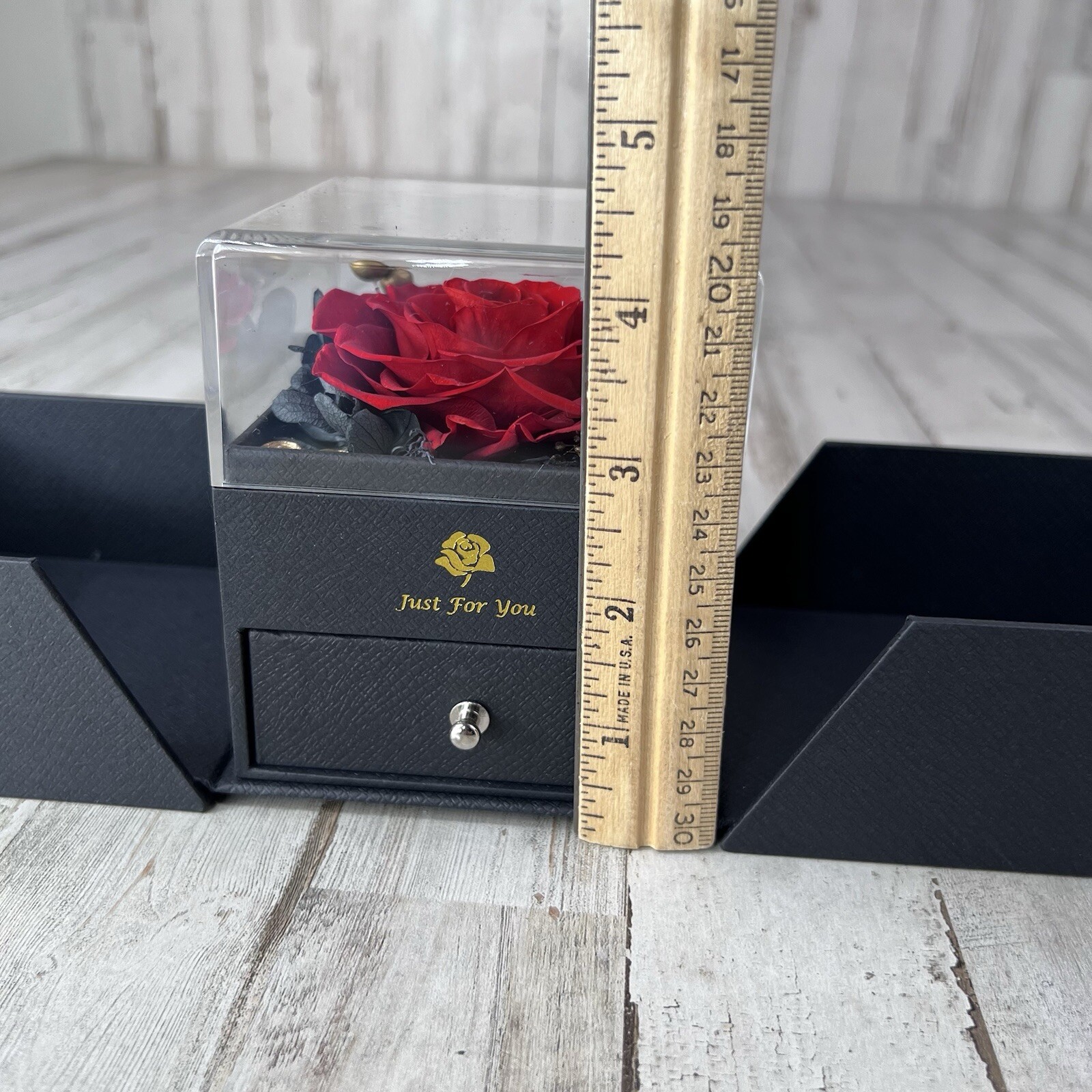 Just For You Rose with Necklace in Gift Box, Gifts for Her Anytime.
