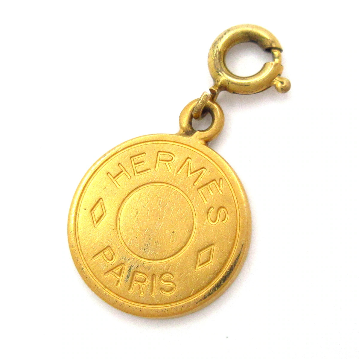 HERMES Selle Gold Hardware None Pendant Head