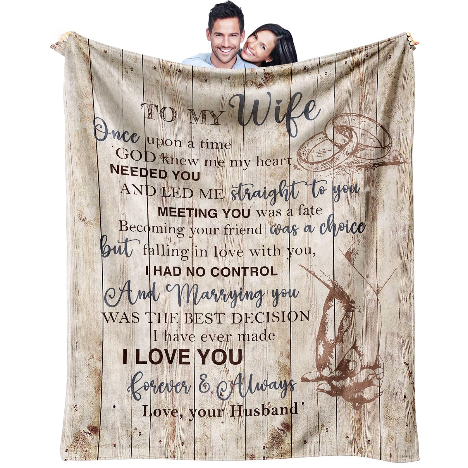 To My Wonderful Wife Valentine Gifts For Her Birthday Anniversary Present Love