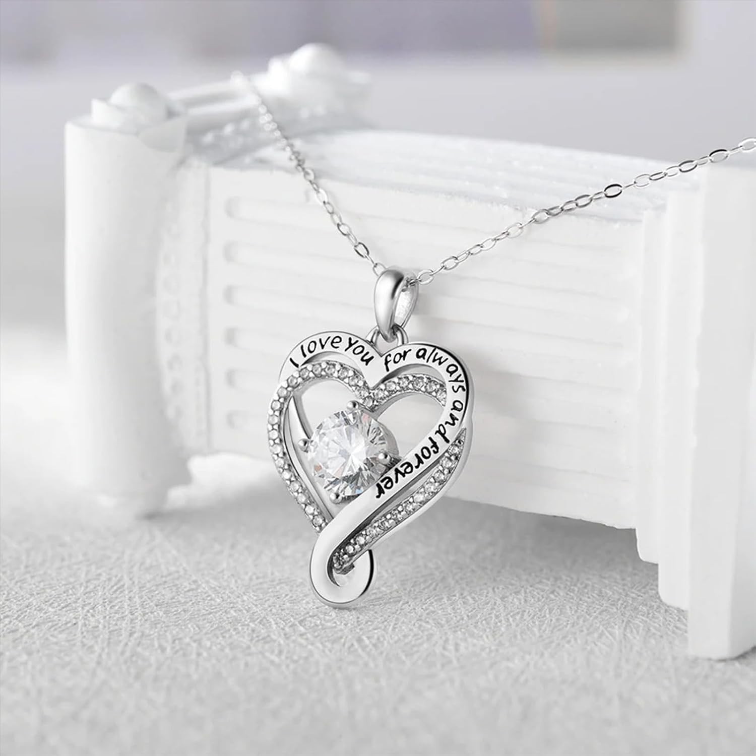 Engraved Necklace in Gift Box – Celebrate Your Love on Any Occasion