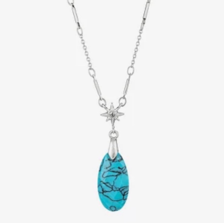 a.n.a Quartz Link Pendant Necklace