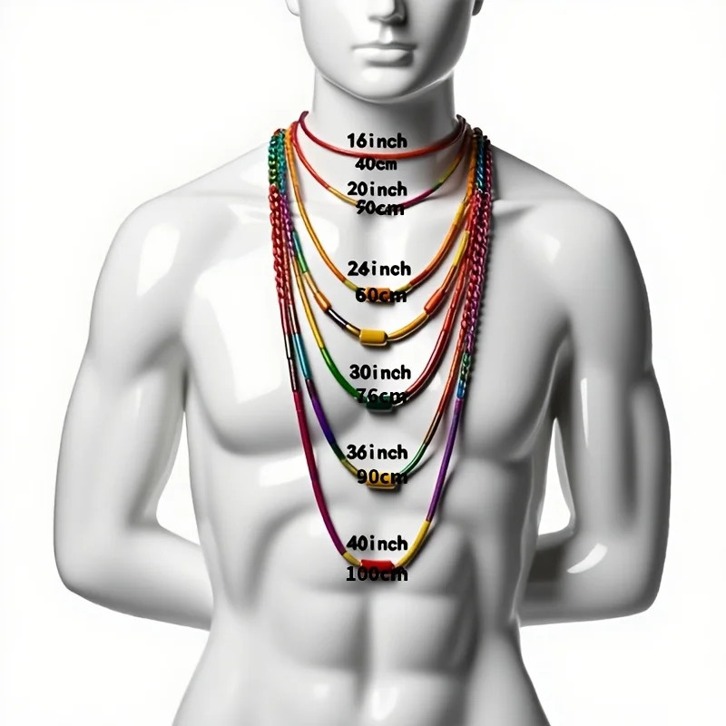 Men’s Cuban Chain Necklace With Moissanite – 18K Gold Plated
