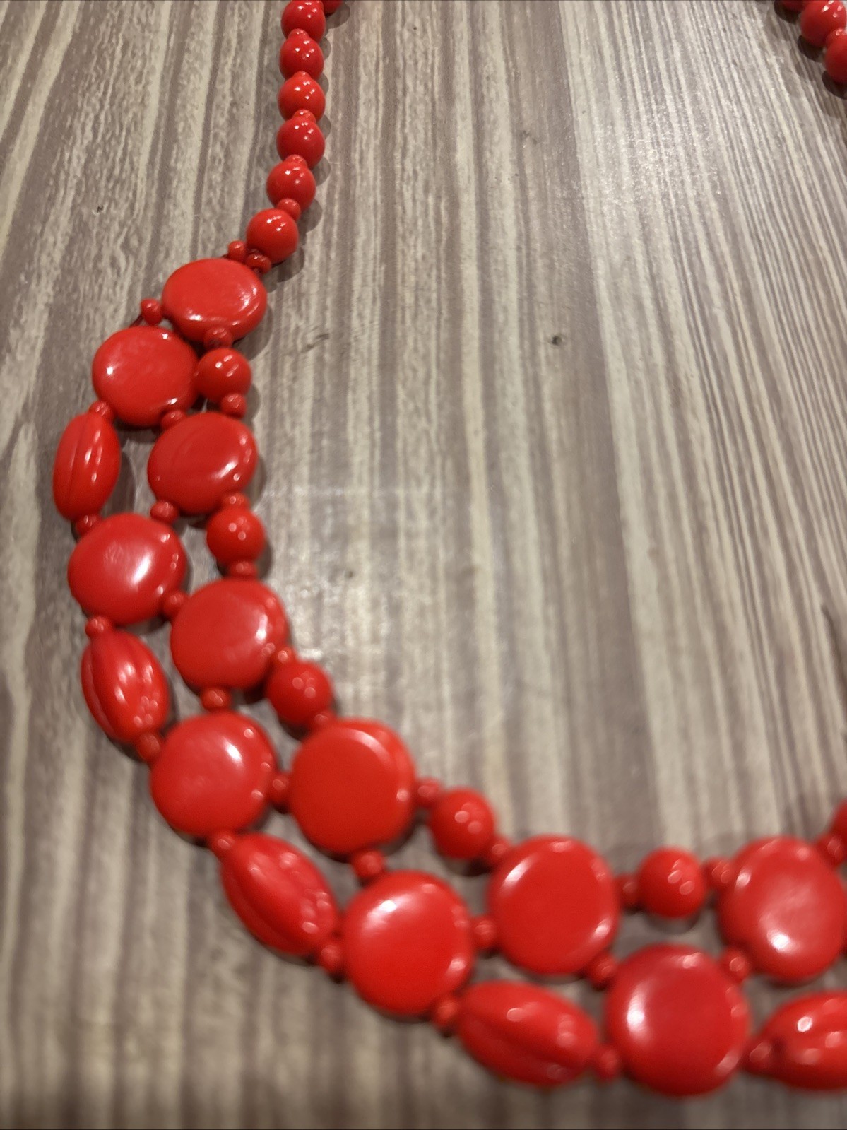 V Pretty Orange Color Necklace, Fashion Jewelry Necklace For Women And Girls