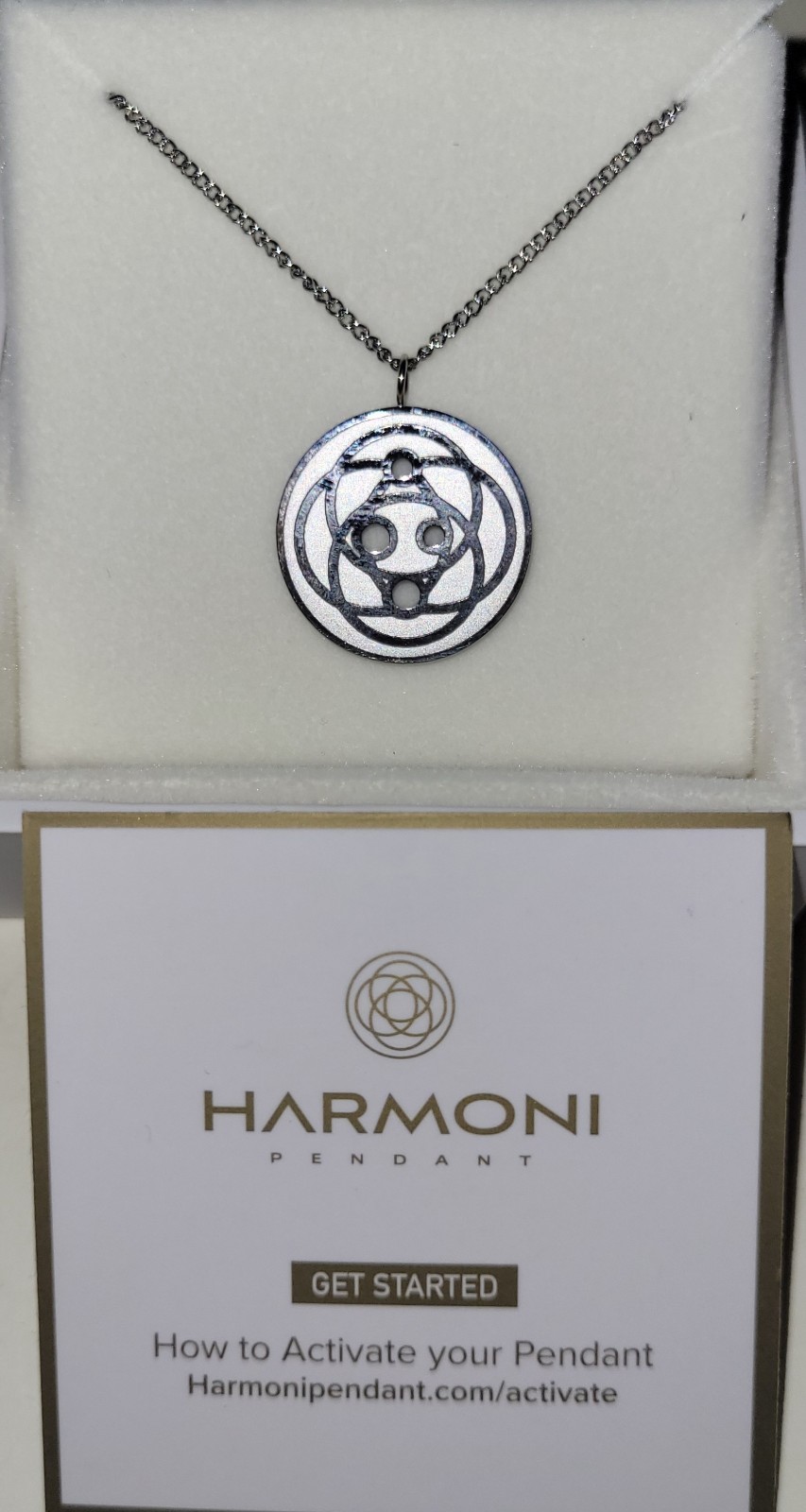 Brand New Harmoni EMF Pendant Protection Necklace Small 20mm