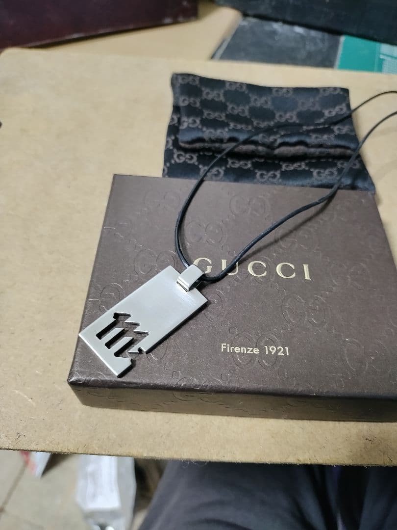 Good Condition GUCCI Silver 925 Necklace, Made In Italy, Luxurious Feel.