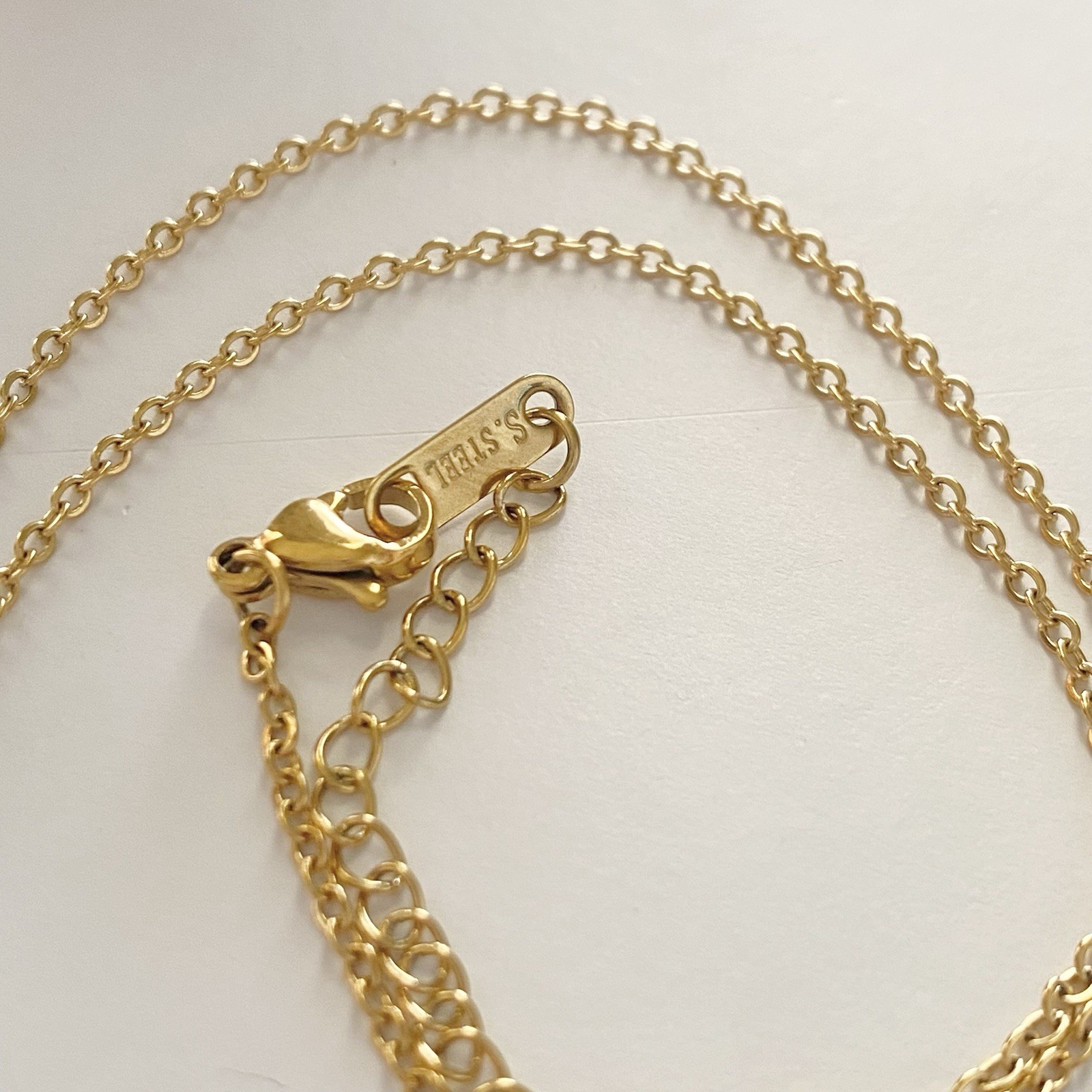 18k Gold Plate Libra Mother Of Pearl Clover Necklace Astrological Zodiac Signs