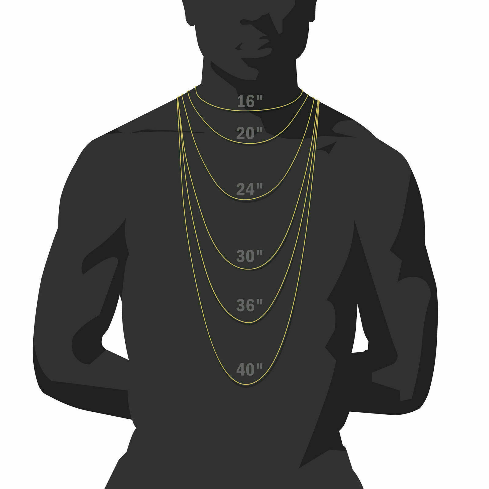 18-36″Stainless Steel Silver/Gold/Black Figaro Chain Necklace CZ DOG TAG Pendant