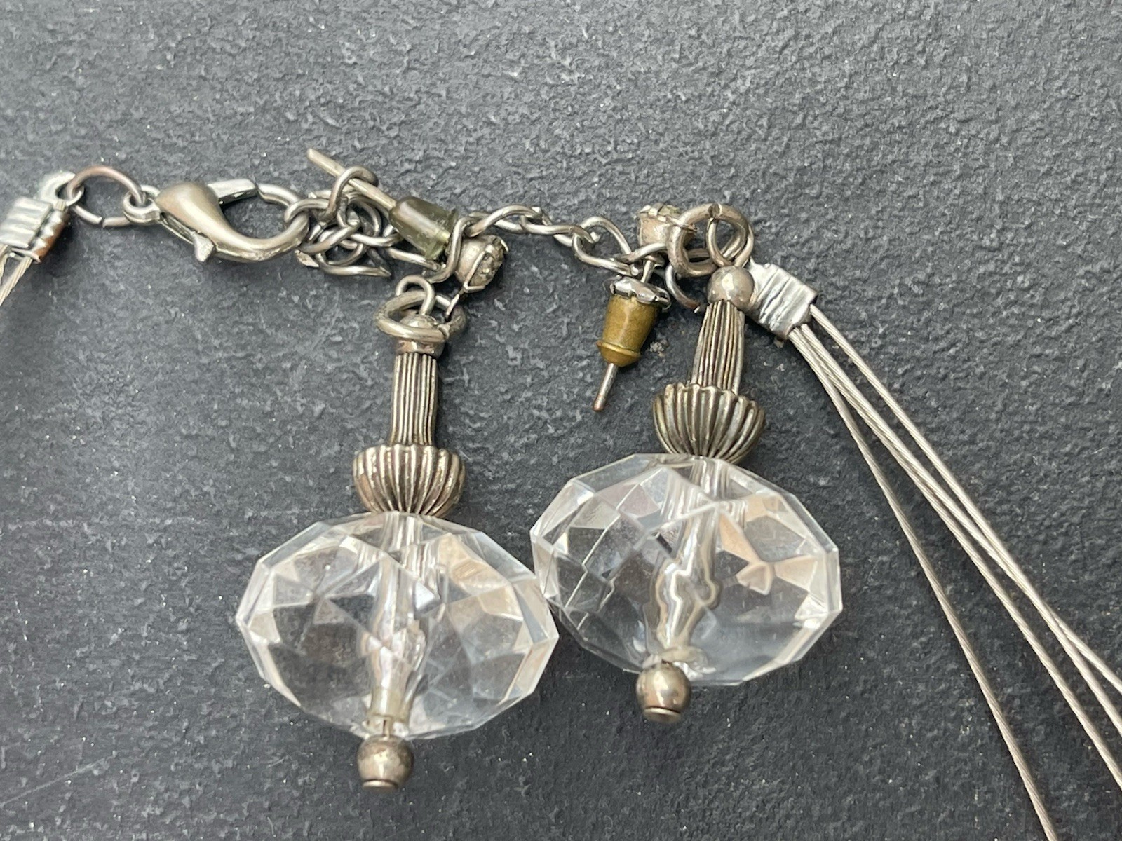 MATCHING NECKLACE EARRINGS BRACELET