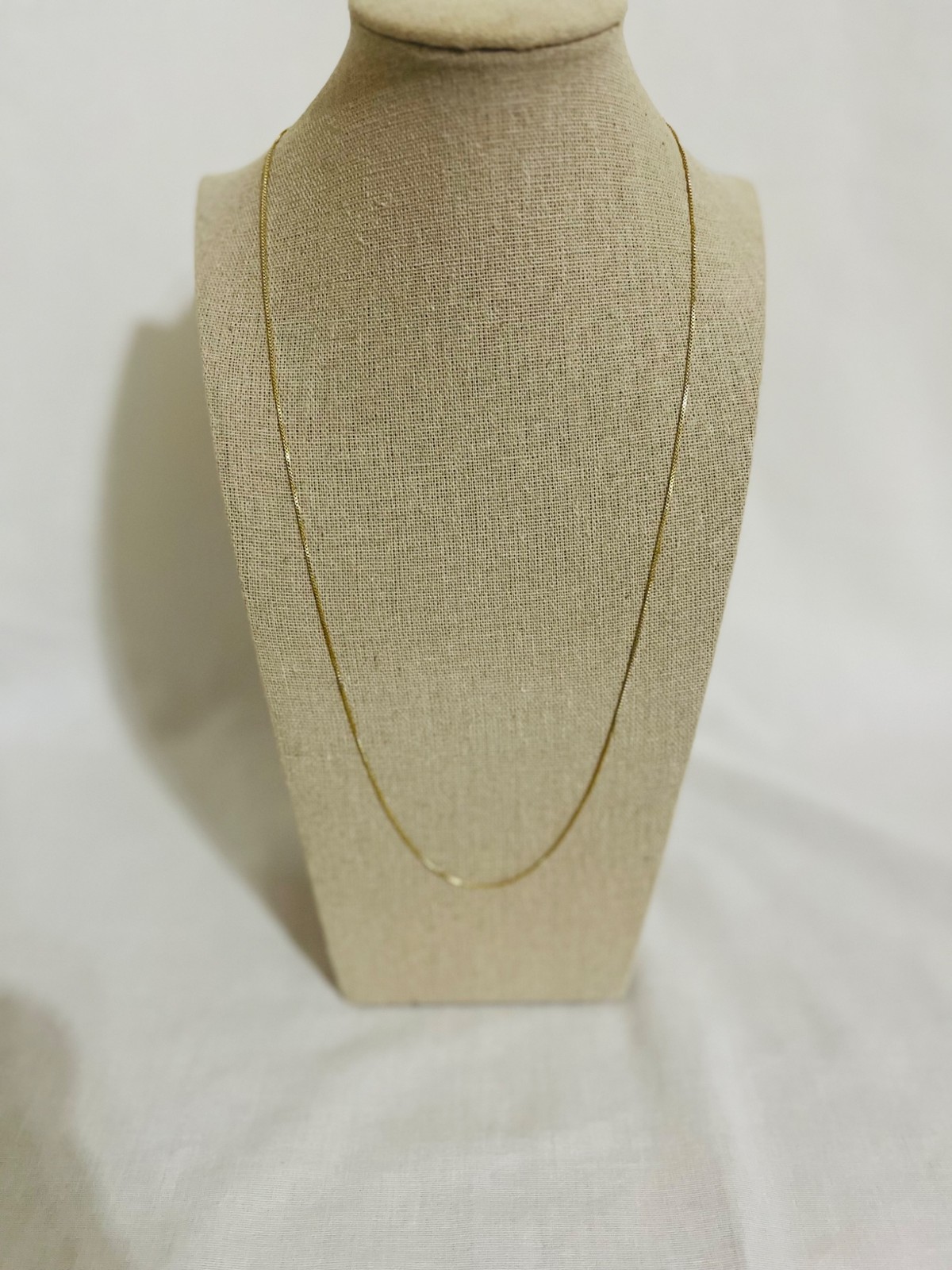 Giani Bernini 24″ 24k Gold/Sterling Silver Necklace Venetian Box Chain WW415