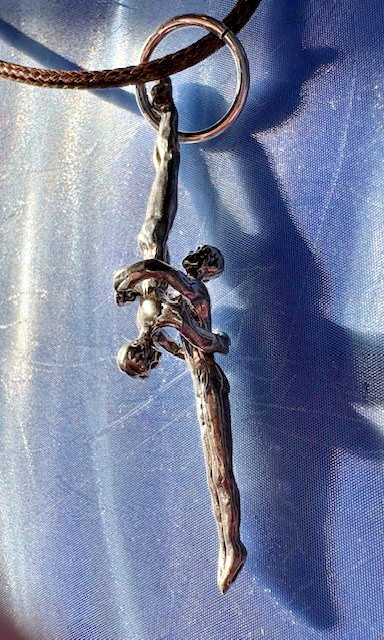 Male Bodies M&M 925 Pendant LGB Pride LGB Hanging Around Together by JKL 132R