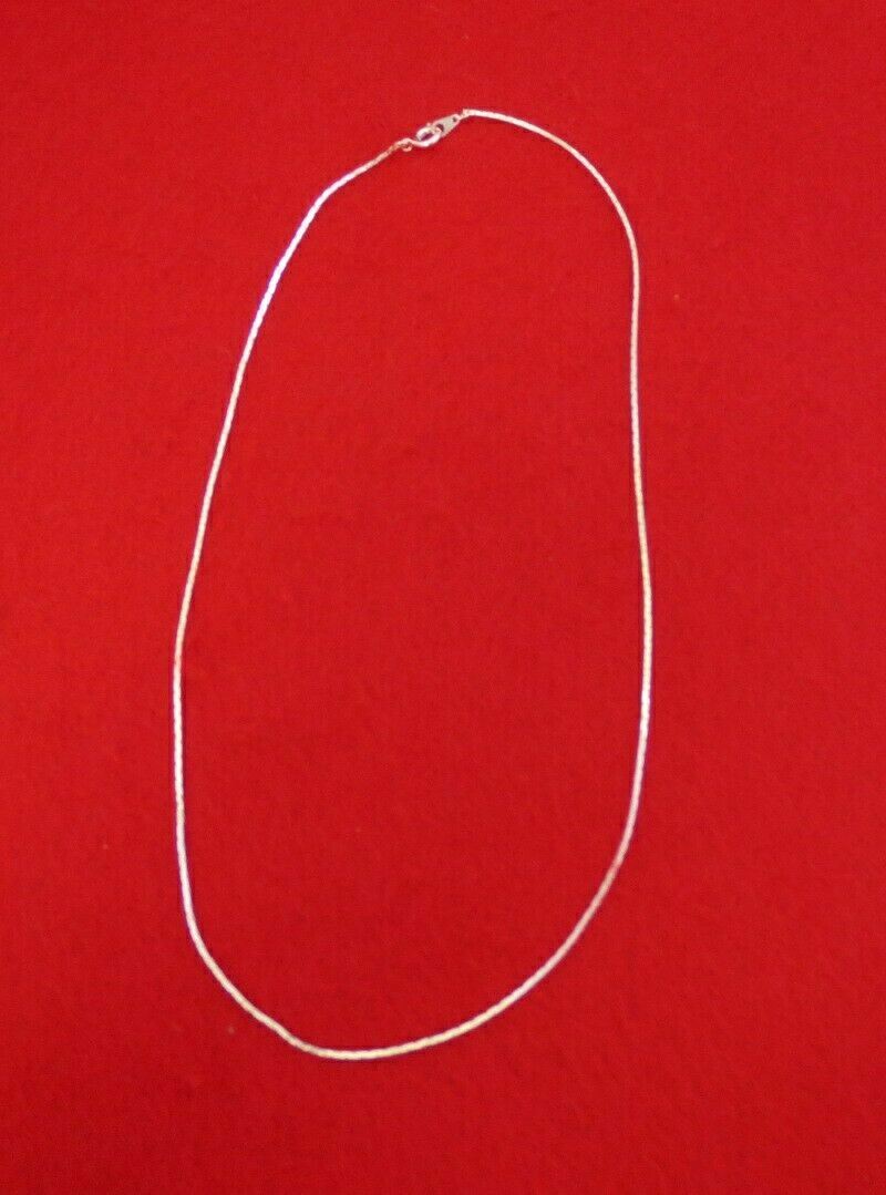 WHOLESALE LOT OF 12 STERLING SILVER EP 20 INCH COBRA NECKLACES