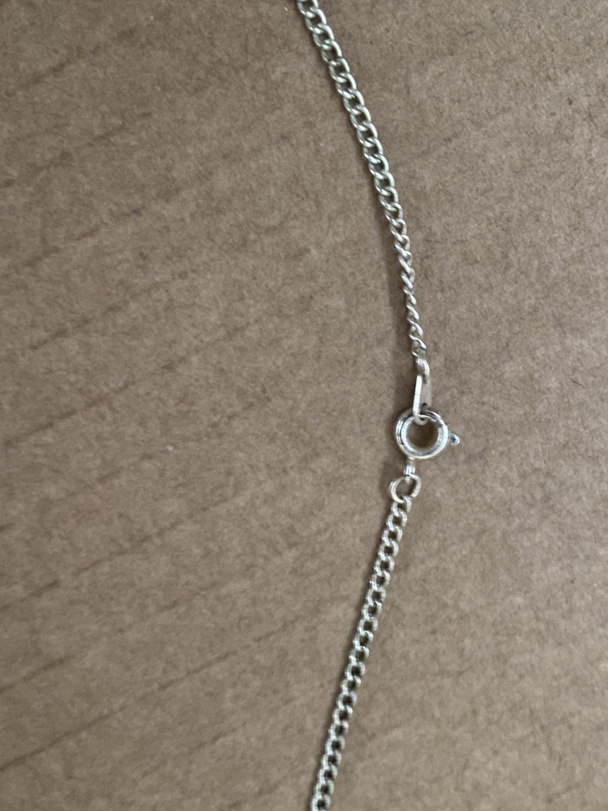 Blue Opaque/ Ombré Style Heart Pendant Necklace – 46cm Chain