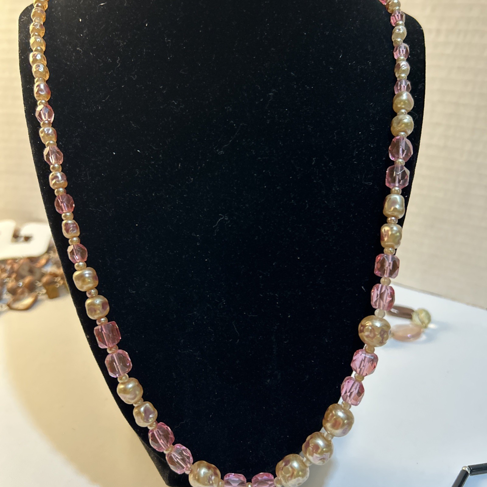 Beaded Necklace Lot Of 9 Various Lengths Jewelry