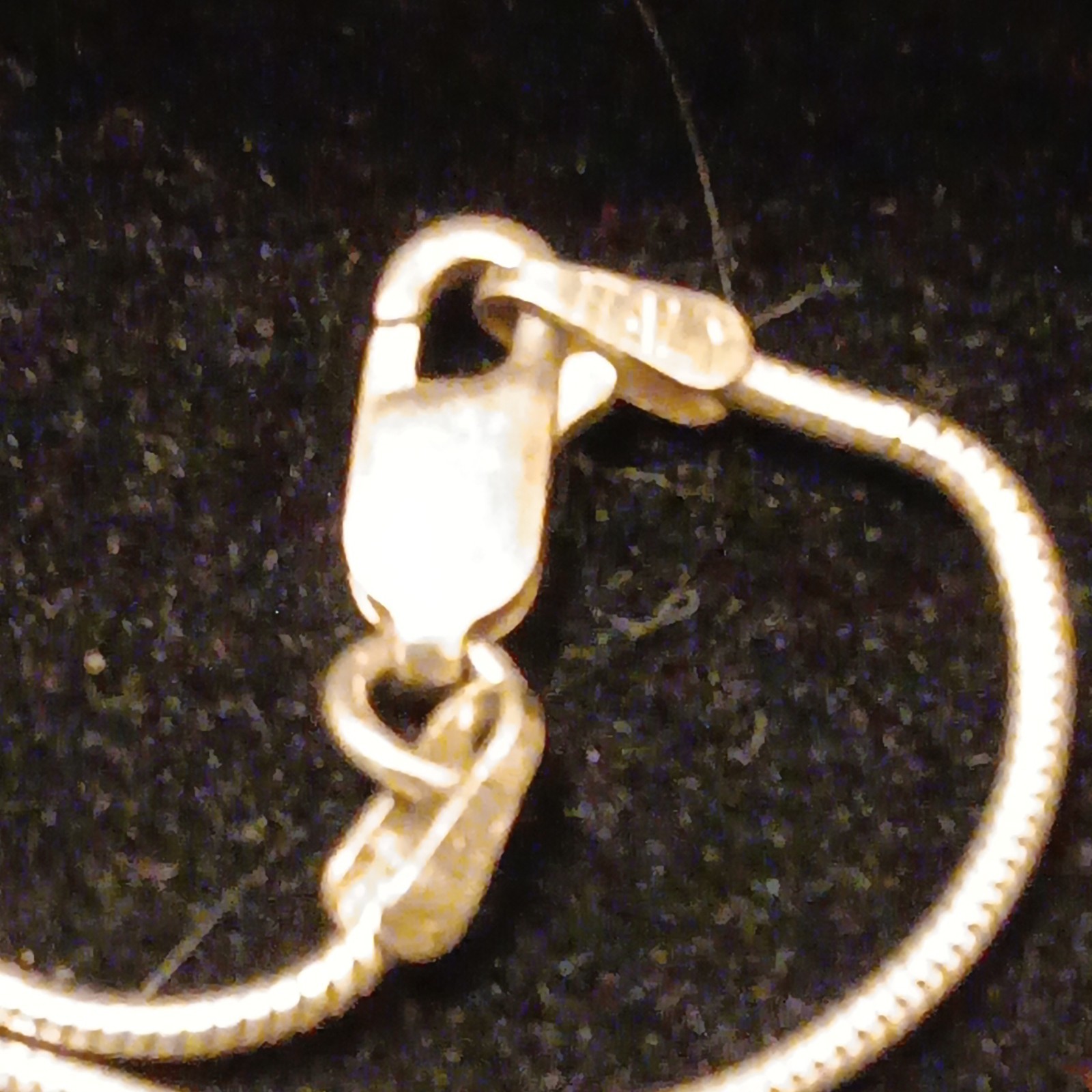 Vintage Italy 925 Sterling Silver Beaded Snake Chain Necklace 7g Slide Bead