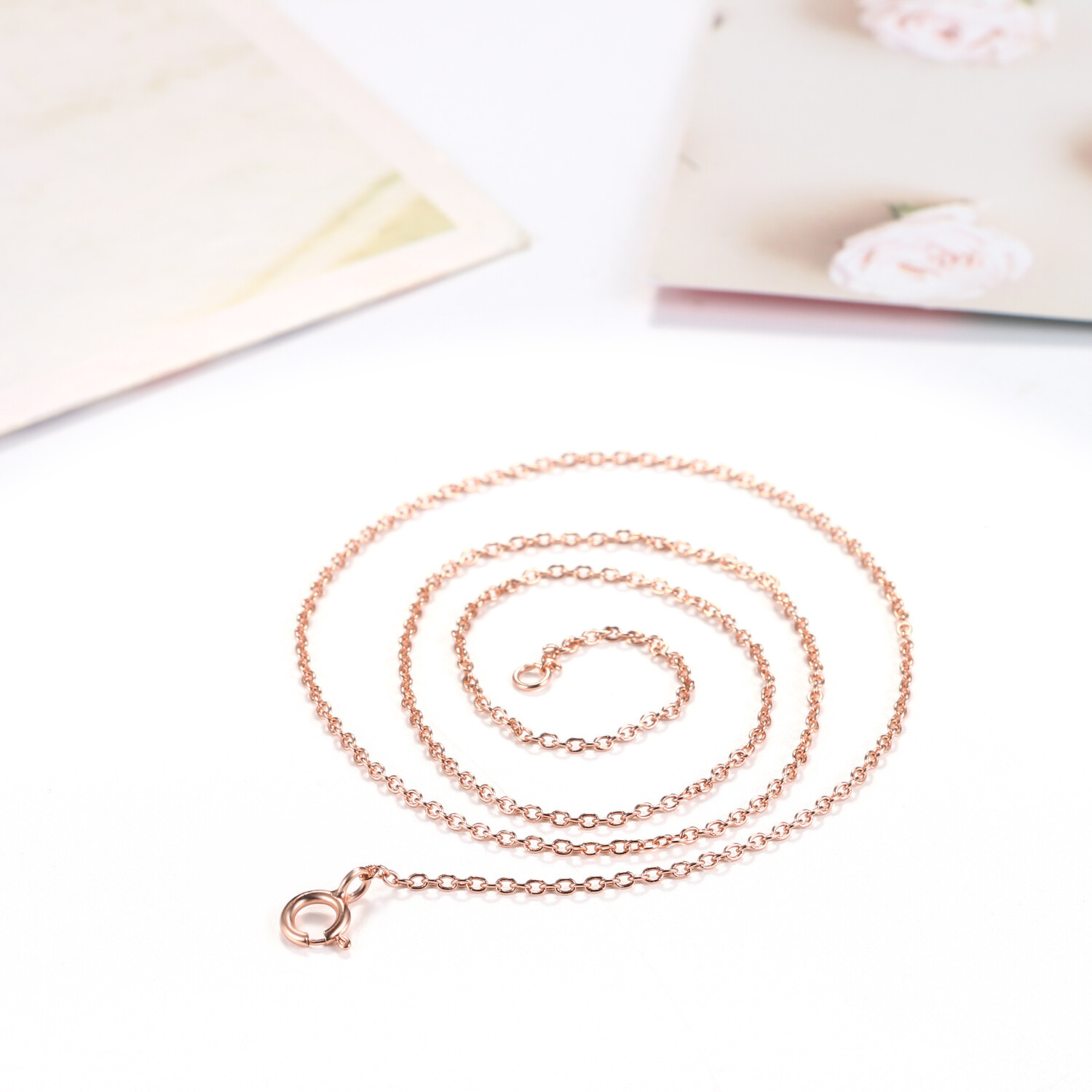 925 Sterling Silver Men Women 1MM Cuban Chain Necklace 16in/18in/20in/22in/24in