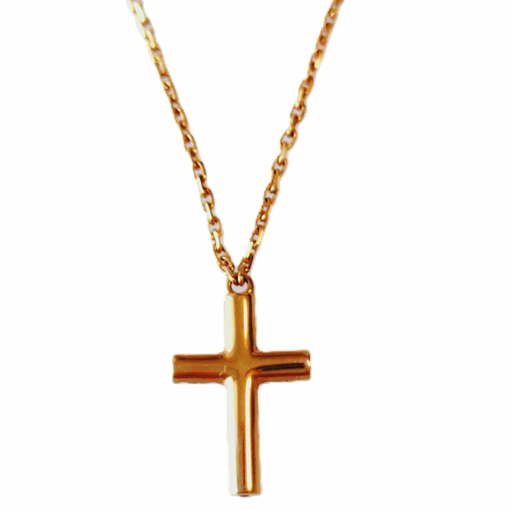 CARTIER Symbol Cross Necklace Women’s K18YG [n: A] Authentic From Japan