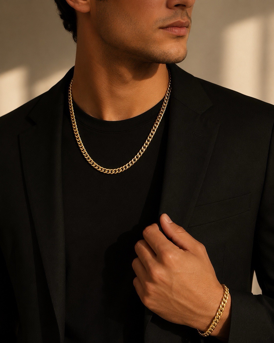 tarnish free. None fades necklace and bracelet 18 inches and has extension