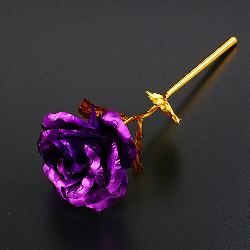 24k Gold Dipped Foil Rose Gifts For Women Wife Her Girlfriend Birthday Love Gift