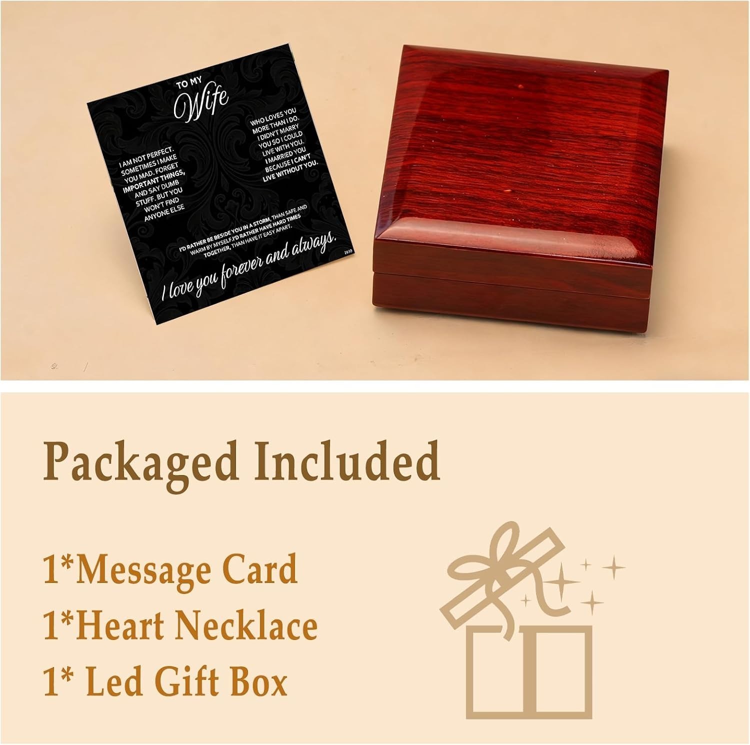 Engraved Necklace in Gift Box – Celebrate Your Love on Any Occasion