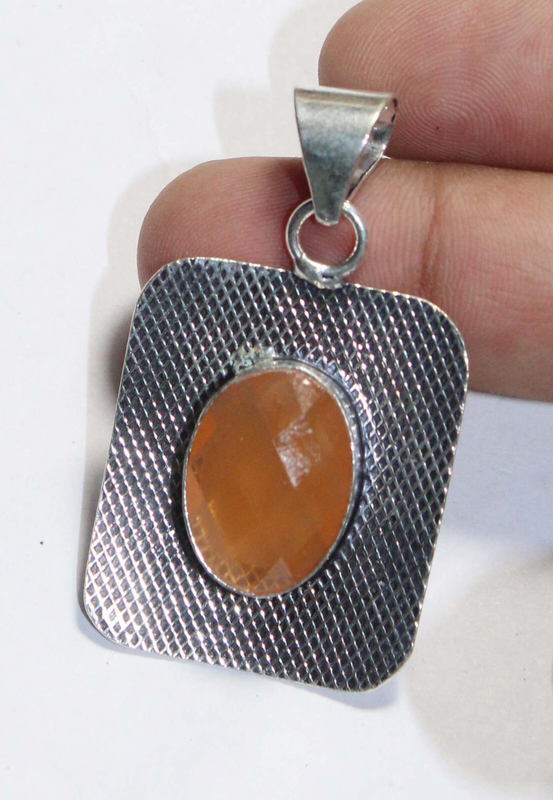 Hydro Onyx Oval Shape Gemstone Handmade Pendant Jewelry Pendant Size 1.5 inches